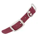 Wine Rouge - 25 mm adaptateur BioThane avec rivets.webp