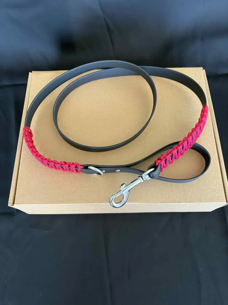 Laisse en BioThane 25mm (120 cm, Pas d'option paracord)