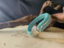 Collier modéle " Pattes d'Azur " 30cm